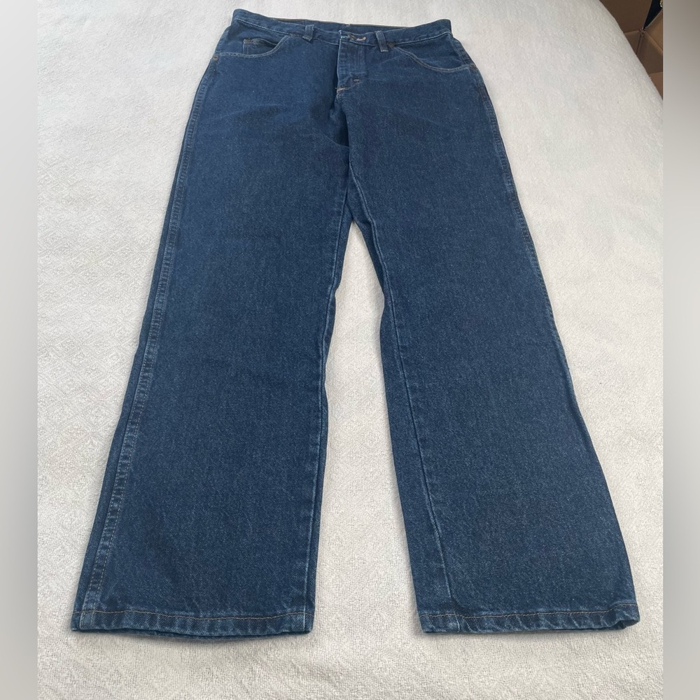 Wrangler Men's Relaxed Fit Blue Jeans Sz 31X 30‎ ~ Casual